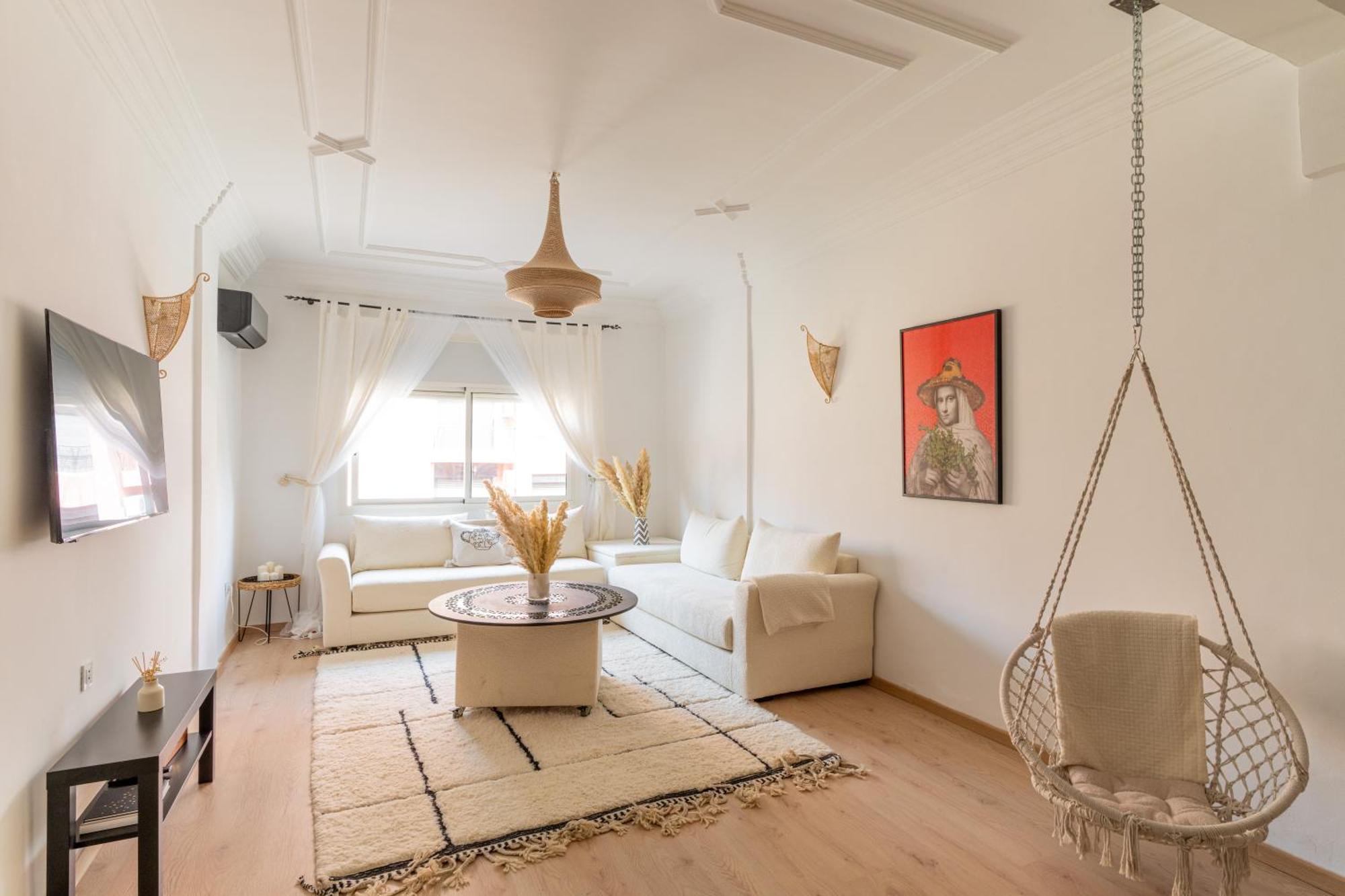 Appartement Centre Marrakech Gueliz - Cool & Cozy Apartment For A Family Stay In The Heart Of The City Marrakesz Zewnętrze zdjęcie