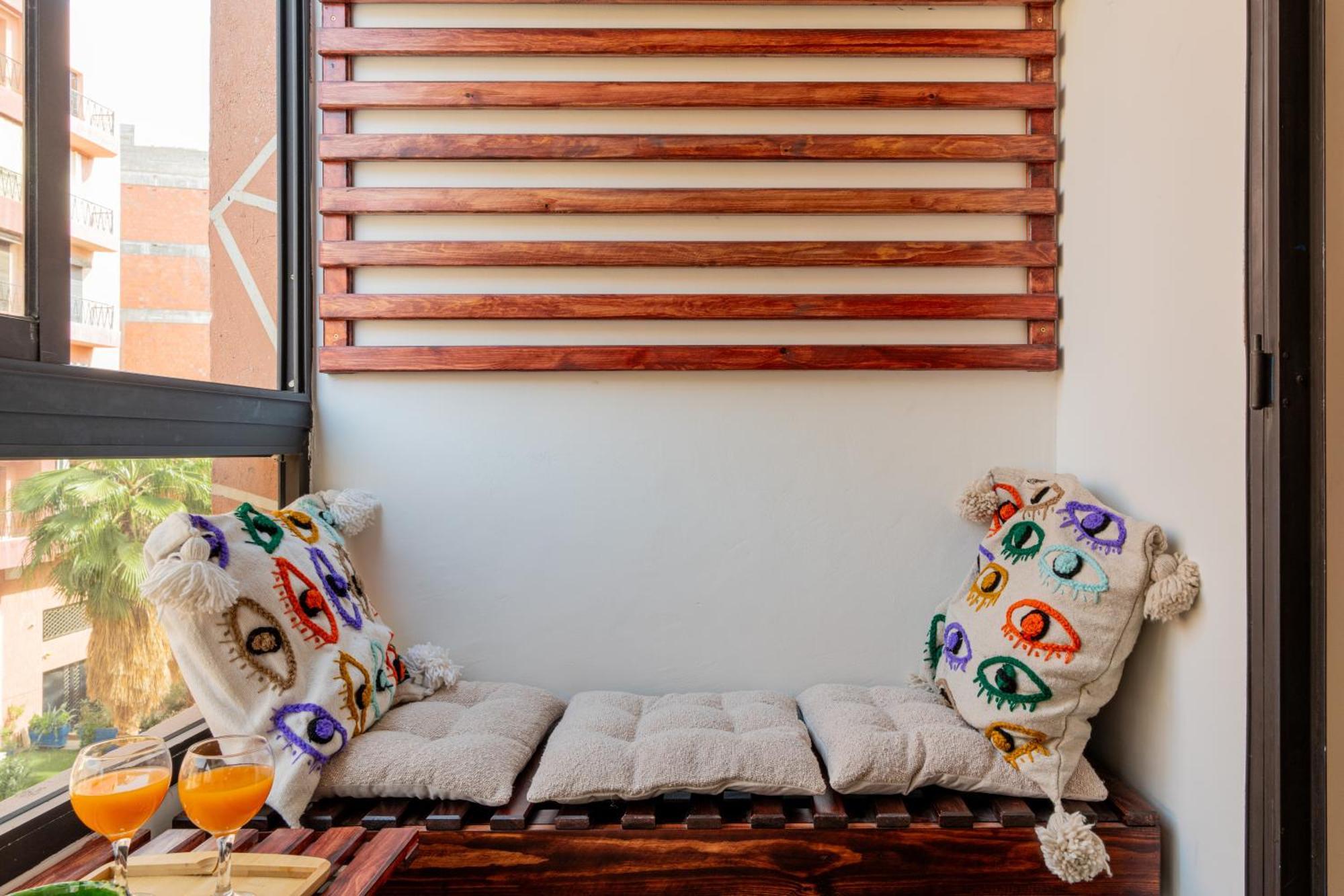 Appartement Centre Marrakech Gueliz - Cool & Cozy Apartment For A Family Stay In The Heart Of The City Marrakesz Zewnętrze zdjęcie